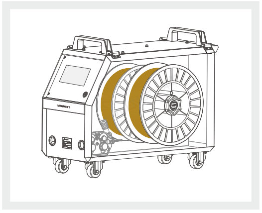Optional double-wire welding